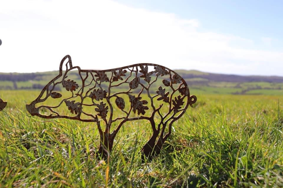 Pannage Bundle - Steel Garden Art Sculptures