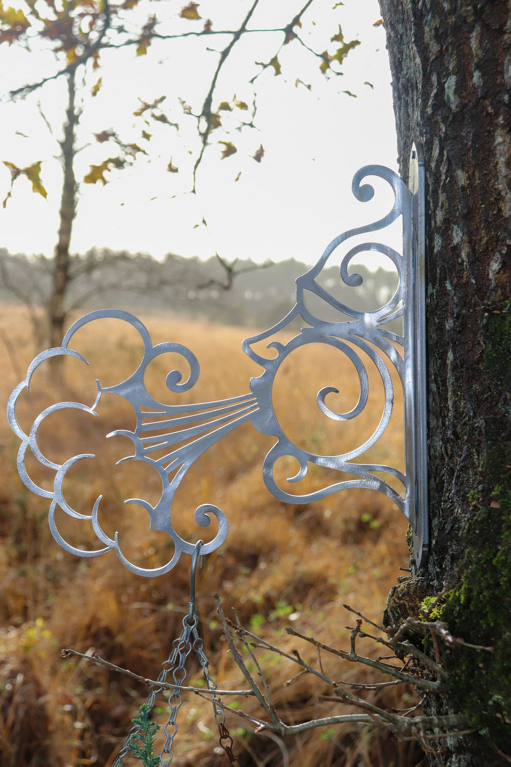 When The Wind Blows - Steel Garden Plant Hanger