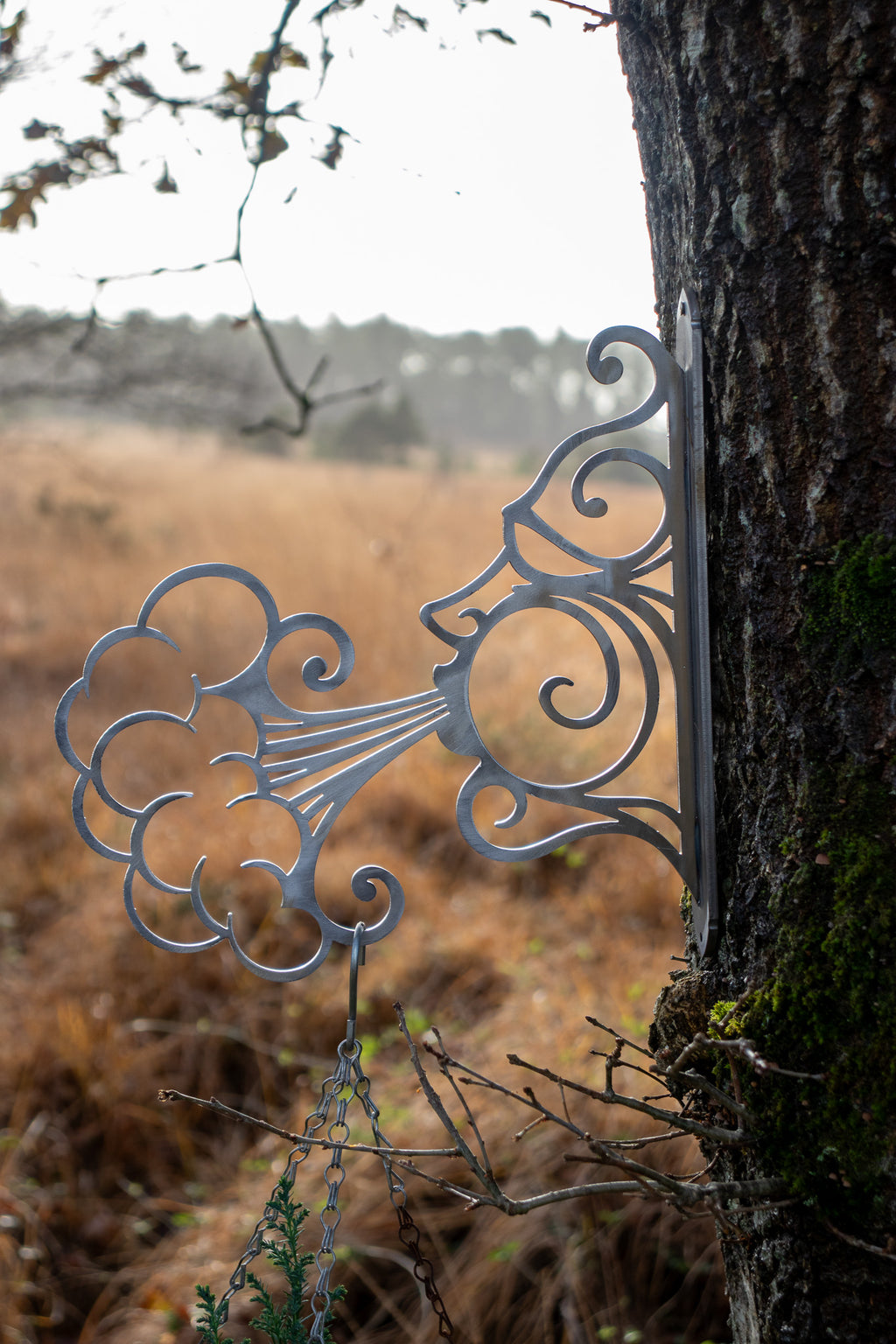 When The Wind Blows - Steel Garden Plant Hanger
