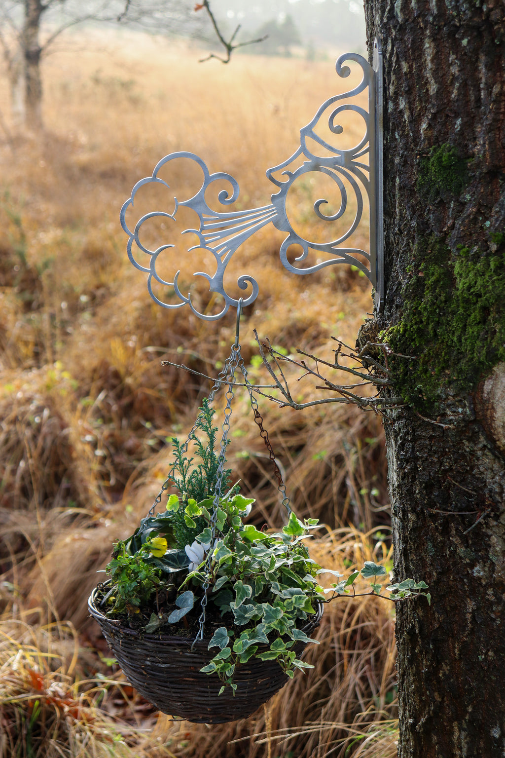 When The Wind Blows - Steel Garden Plant Hanger