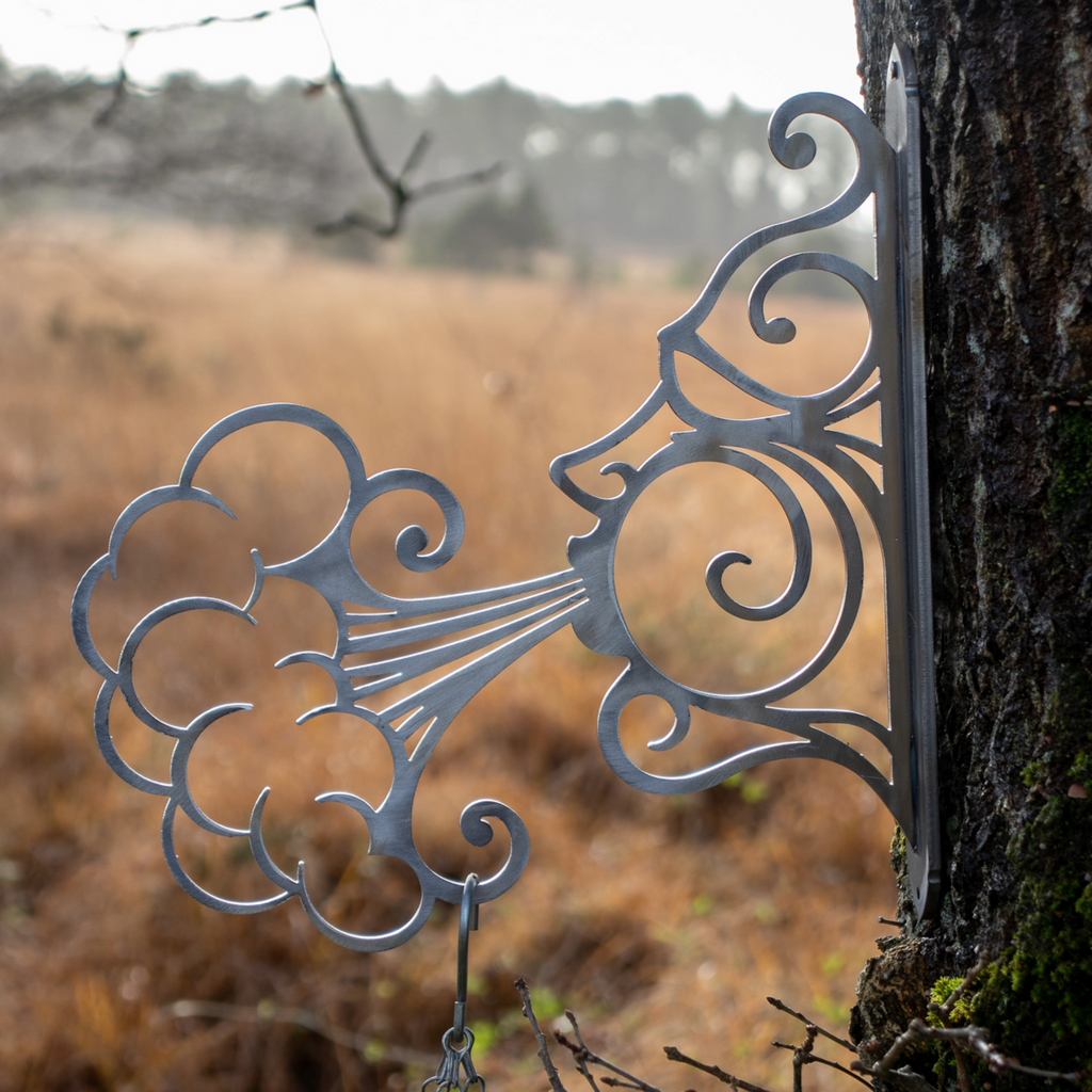 When The Wind Blows - Steel Garden Plant Hanger